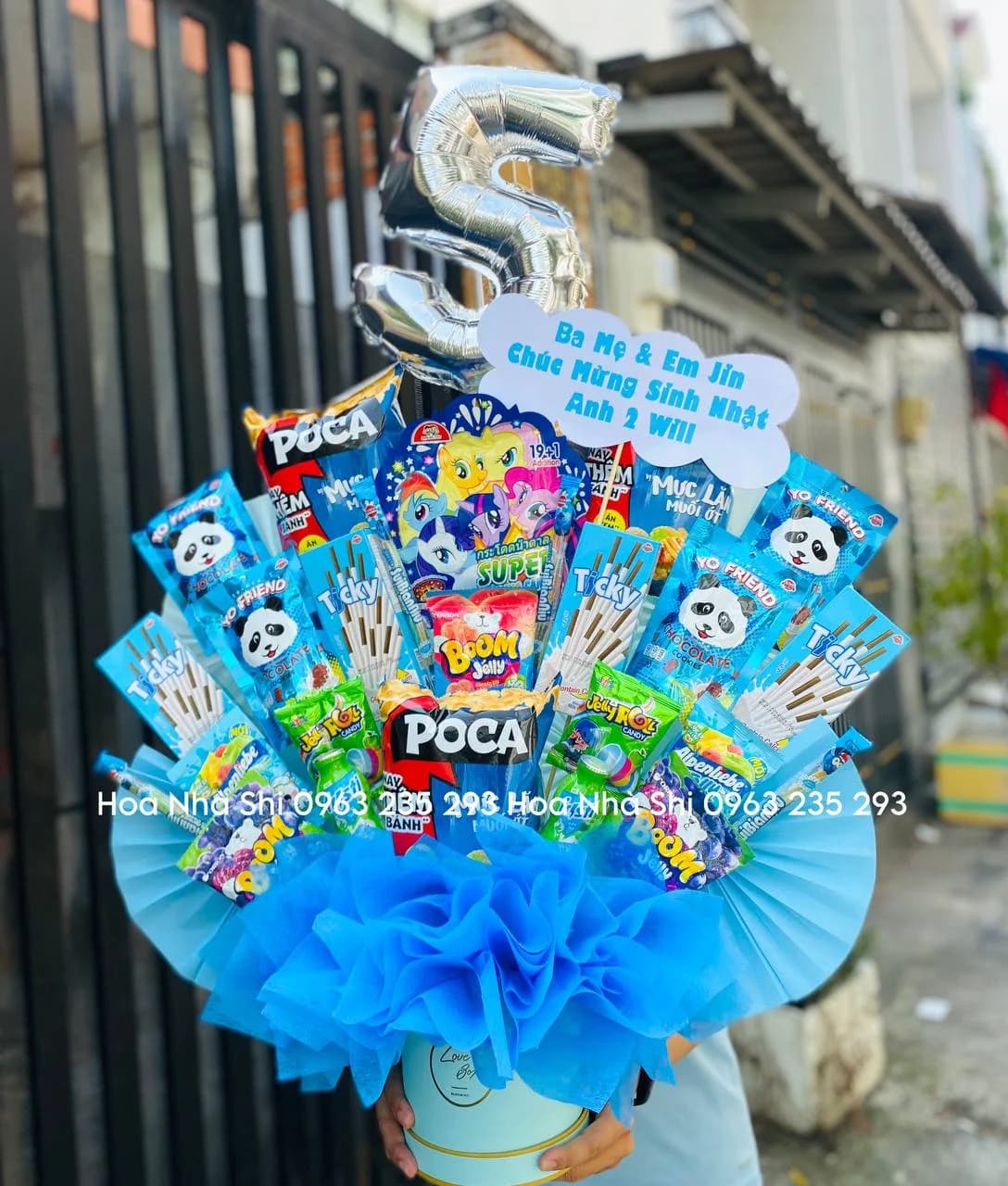 Bó Hoa Bánh Kẹo Sinh Nhật - 072