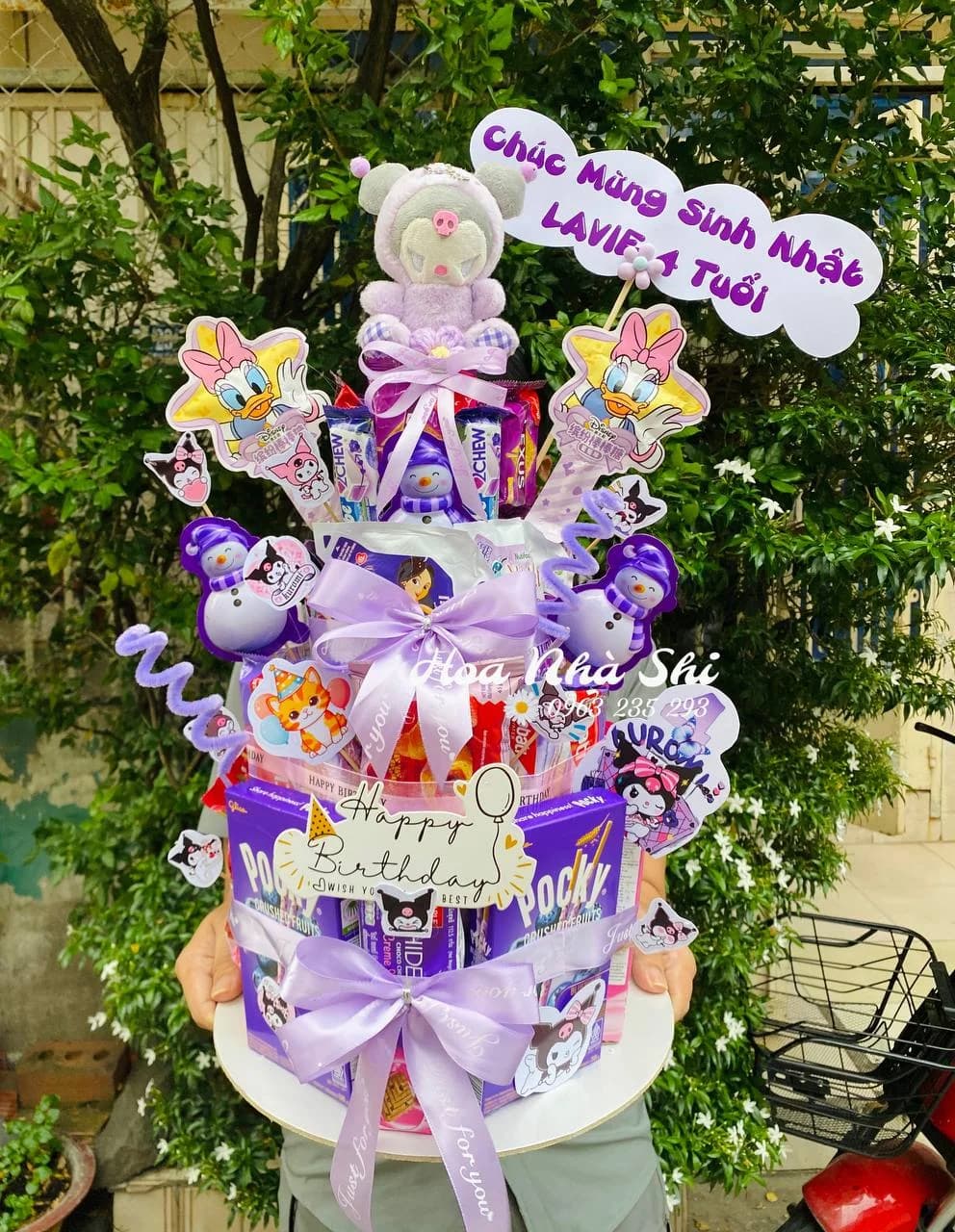 Tháp Bánh Kẹo Sinh Nhật - 077