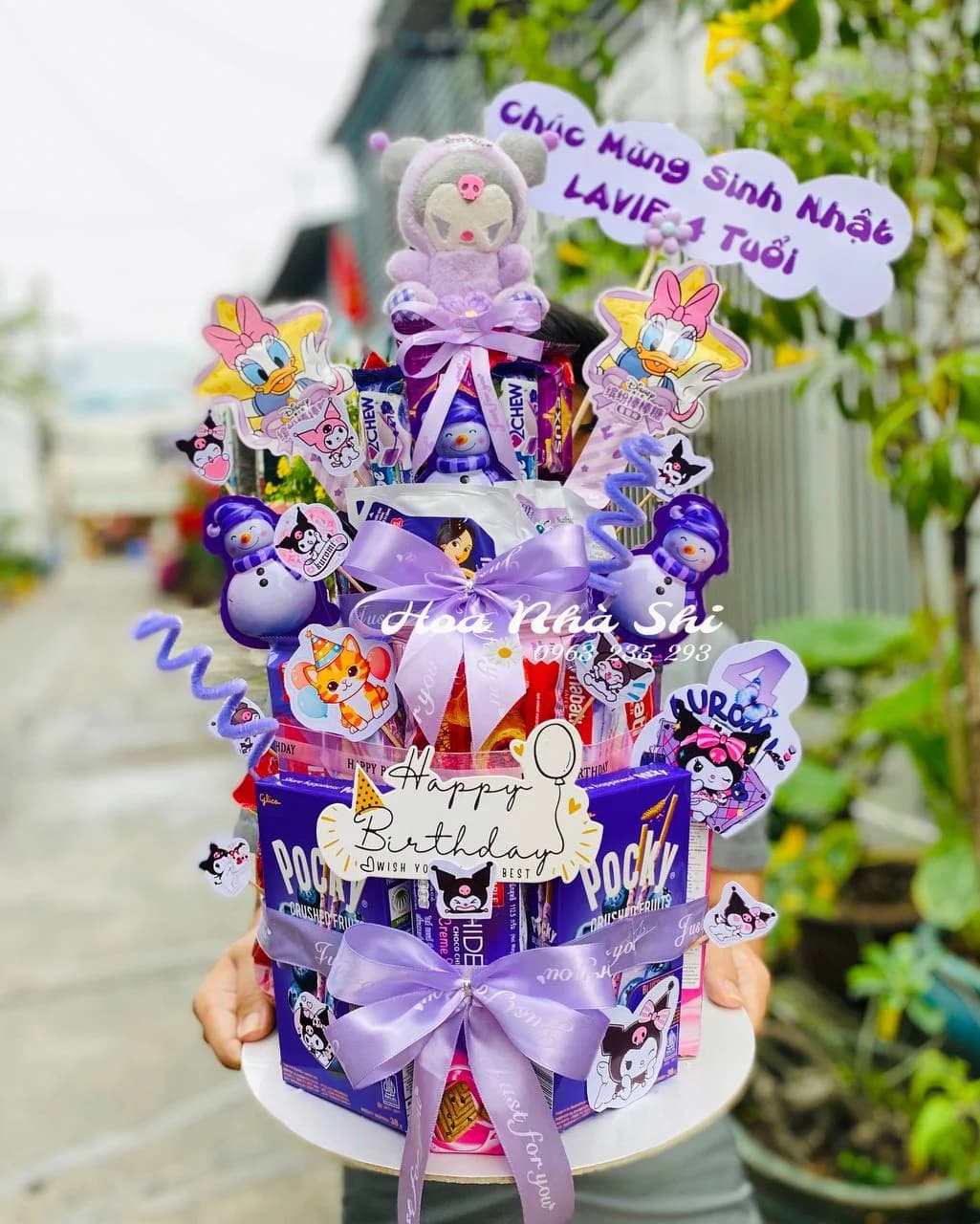 Tháp Bánh Kẹo Sinh Nhật - 077