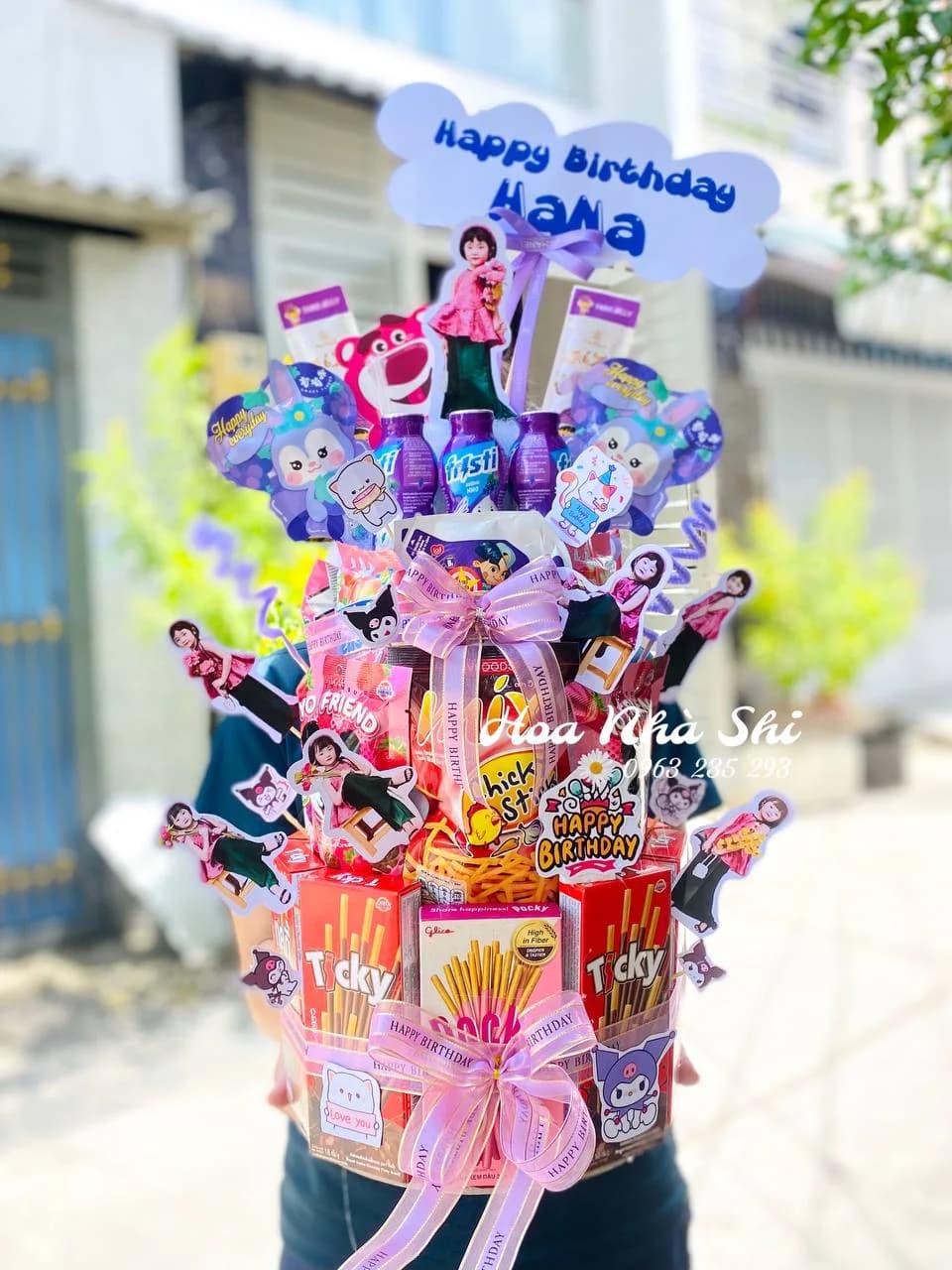 Tháp Bánh Kẹo Sinh Nhật - 078