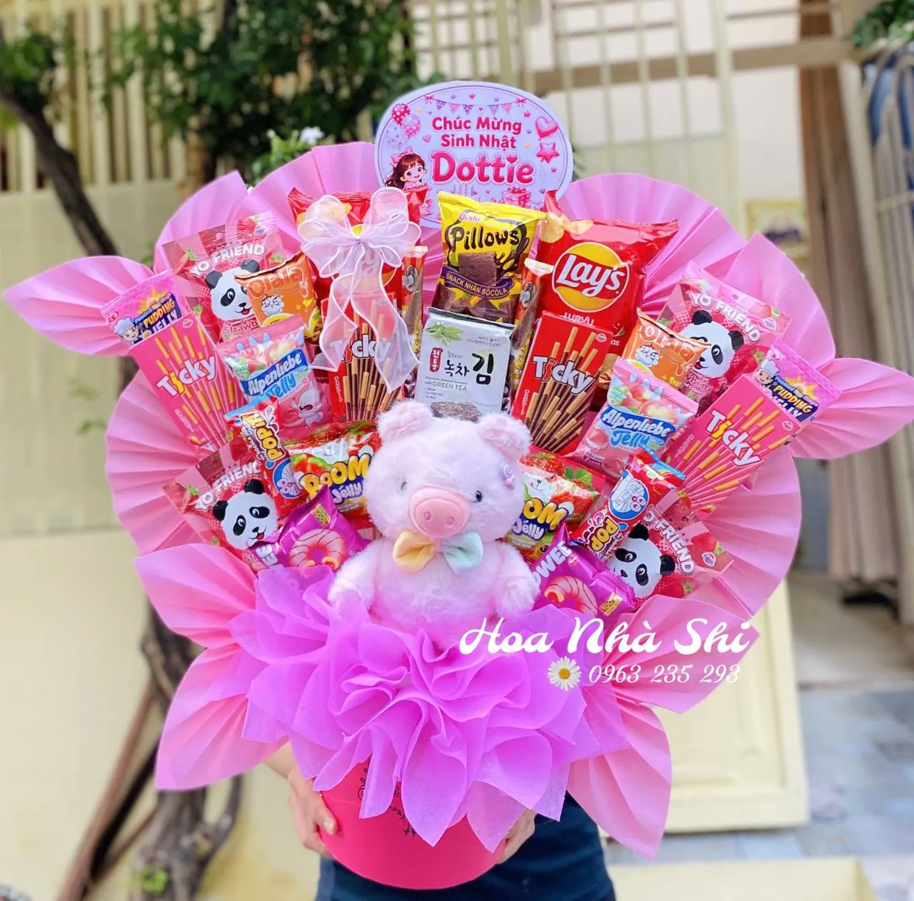 Bó Hoa Bánh Kẹo Sinh Nhật - 097