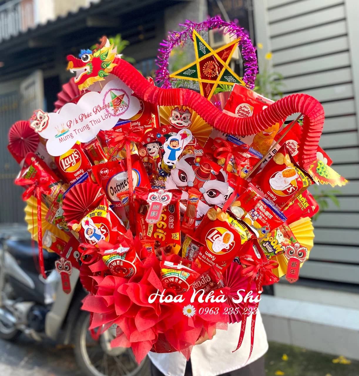 Bó Hoa Bánh Kẹo Trung Thu - 066