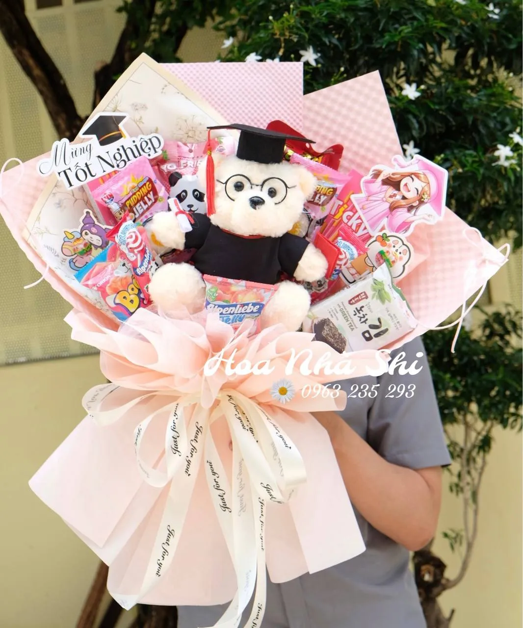 Hoa Gấu Tốt Nghiệp - 099