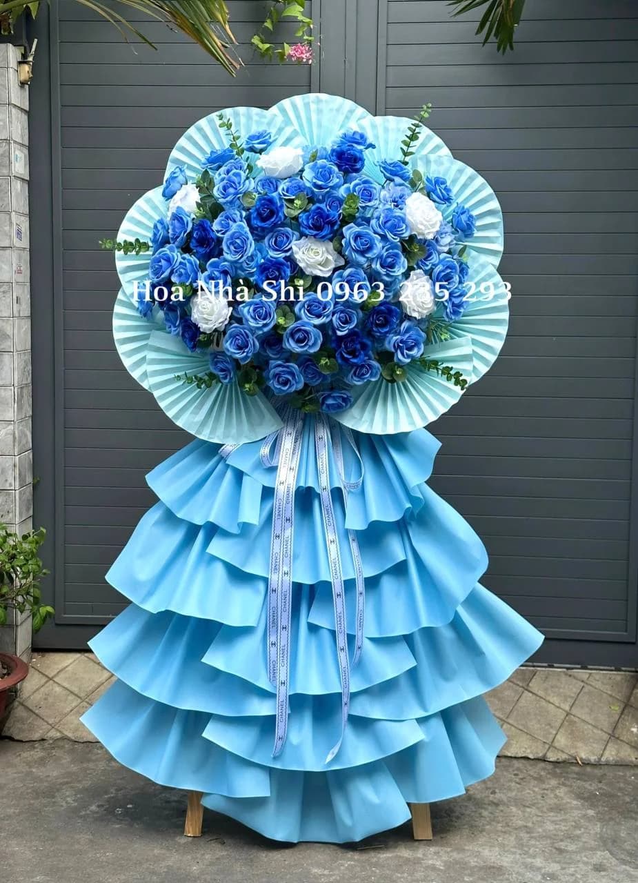 Kệ Hoa Sáp Thơm Khai Trương - 084
